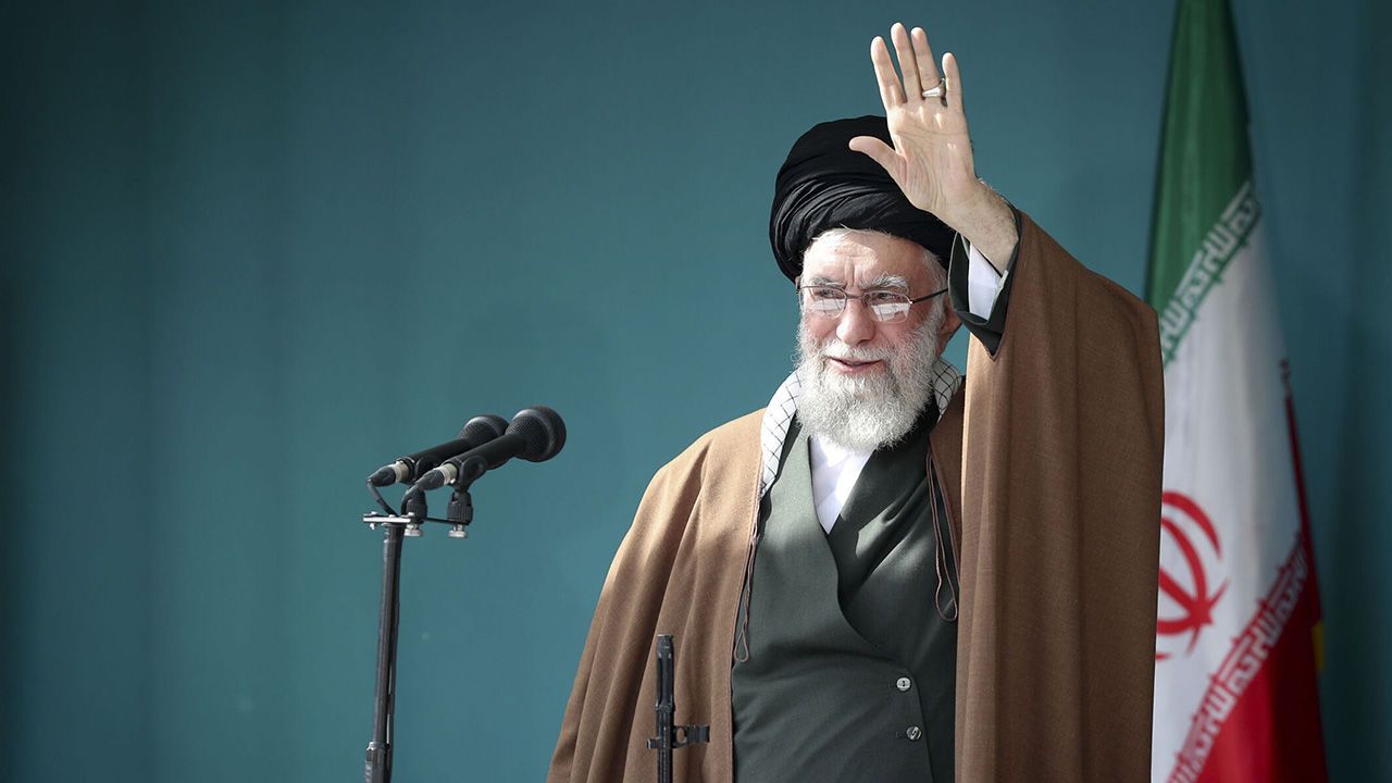 Iranian Supreme Leader Ali Khamenei.