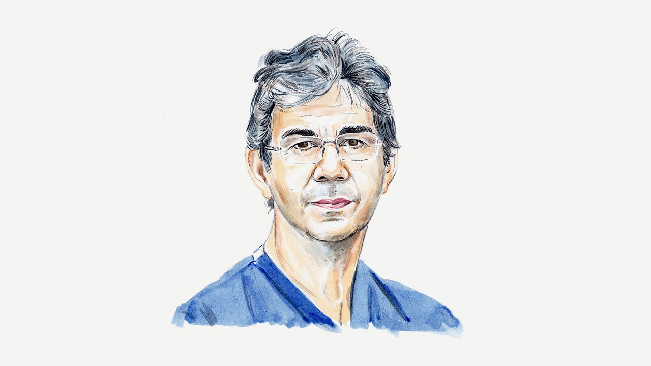 An illustration of David Nott