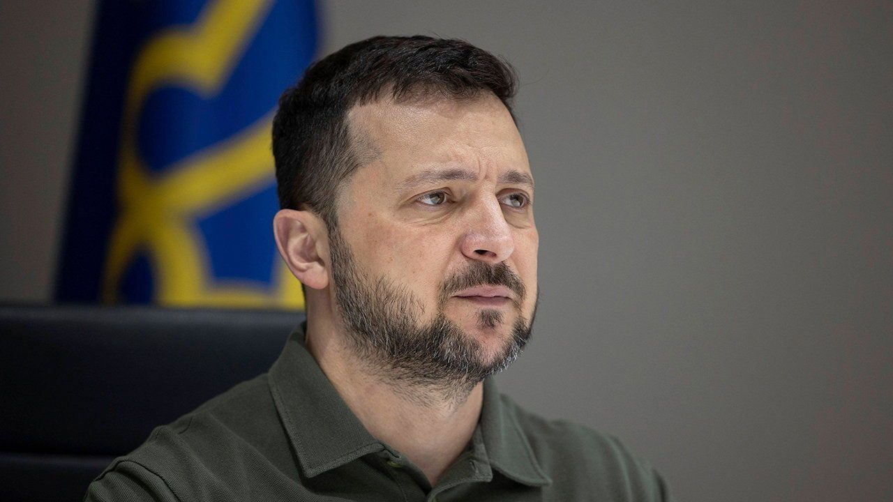 Ukrainian President Volodymyr Zelensky