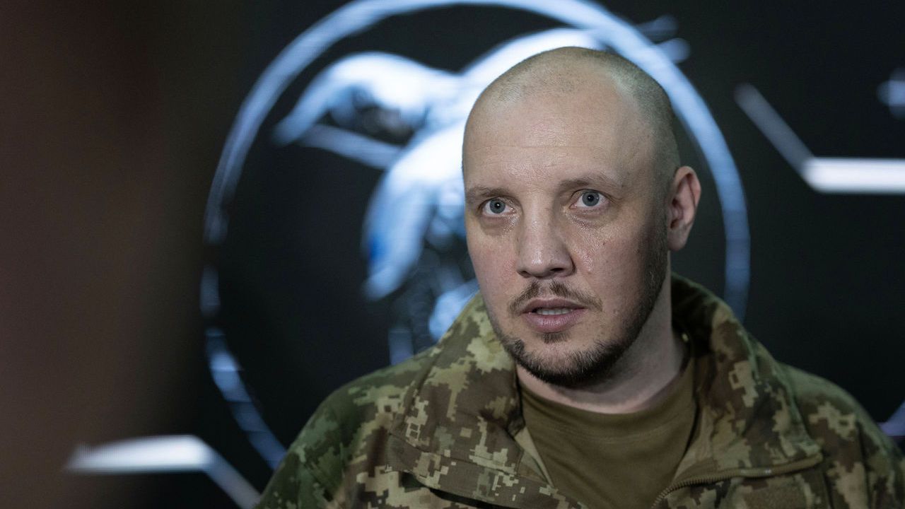 Colonel Vadym Sukharevskyi, commander of the Unmanned Systems Force of the Ukraine Armed Forces